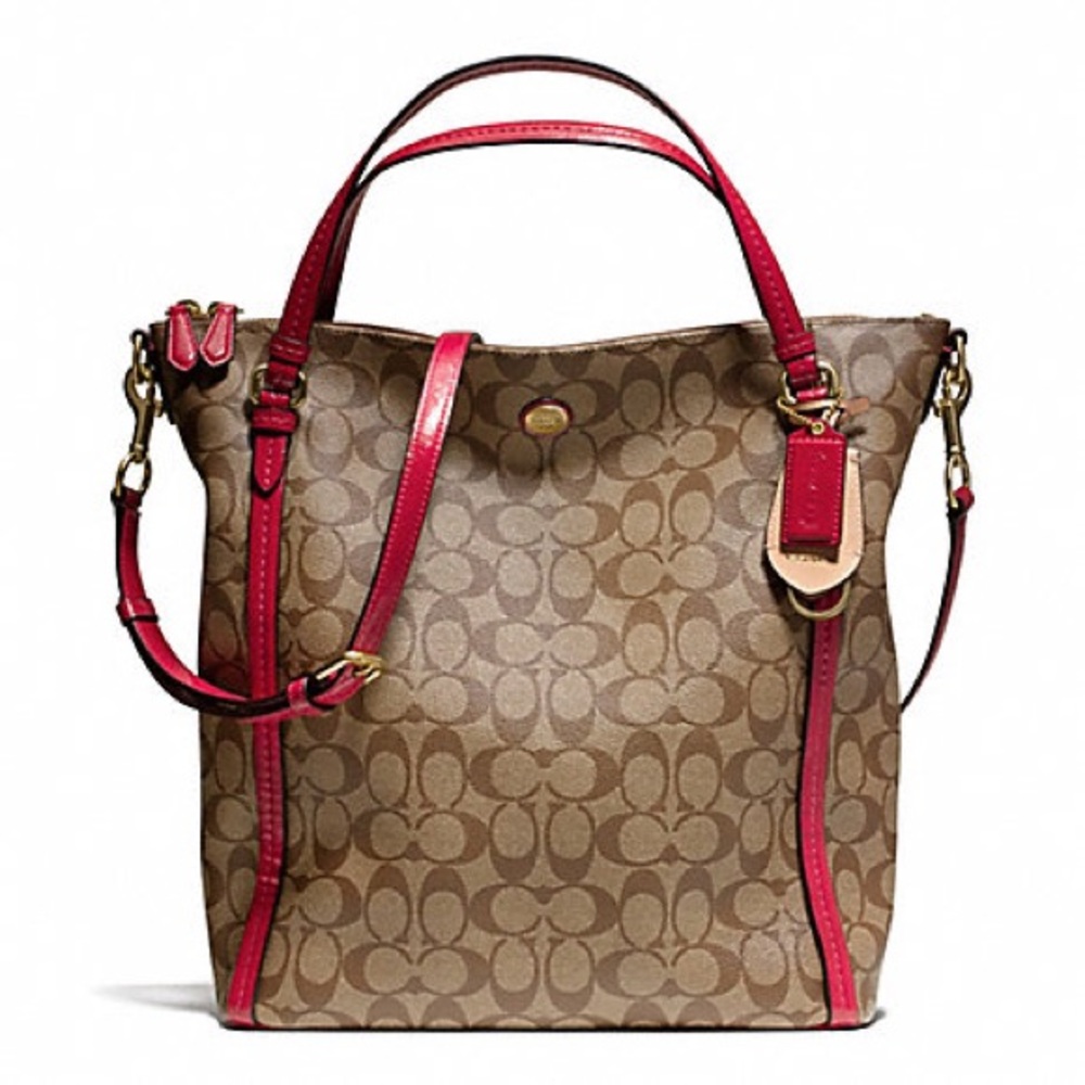 RARECoach Peyton Signature ConvertibleShoulder Bag